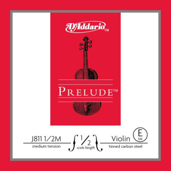 J811-1/2M Prelude Отдельная струна Е/Ми D'Addario